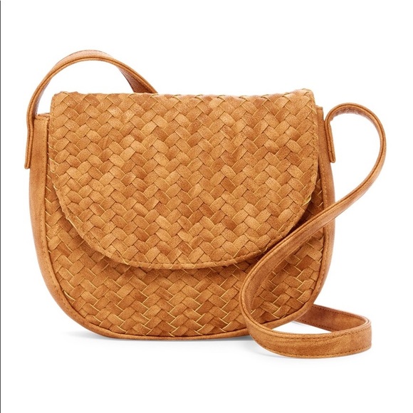Deux Lux Woven Madison Saddle Bag - Picture 2 of 6